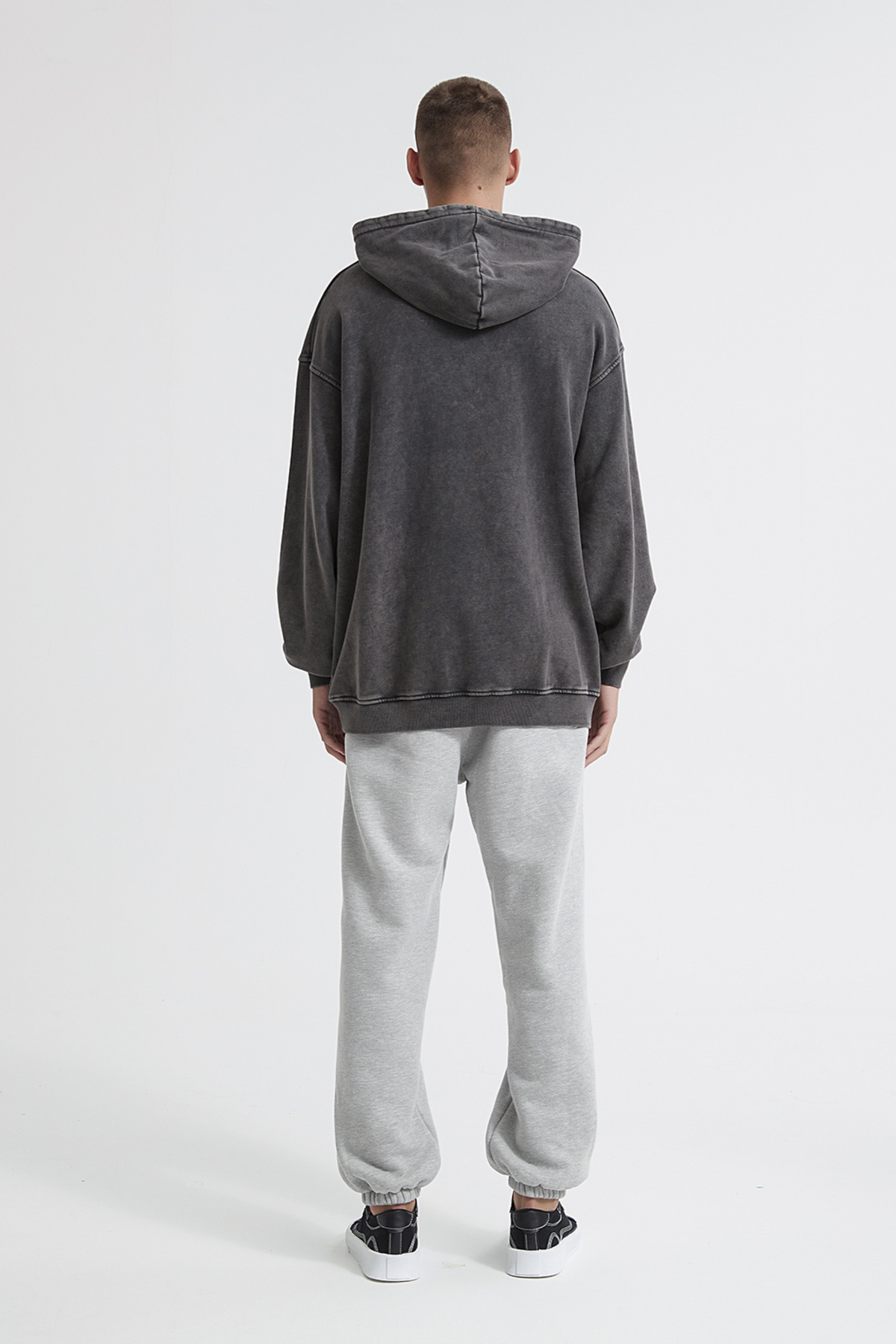 Vintage Washed Pullover Hoodie