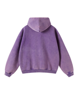 Faded Two-Way Zip Hoodie