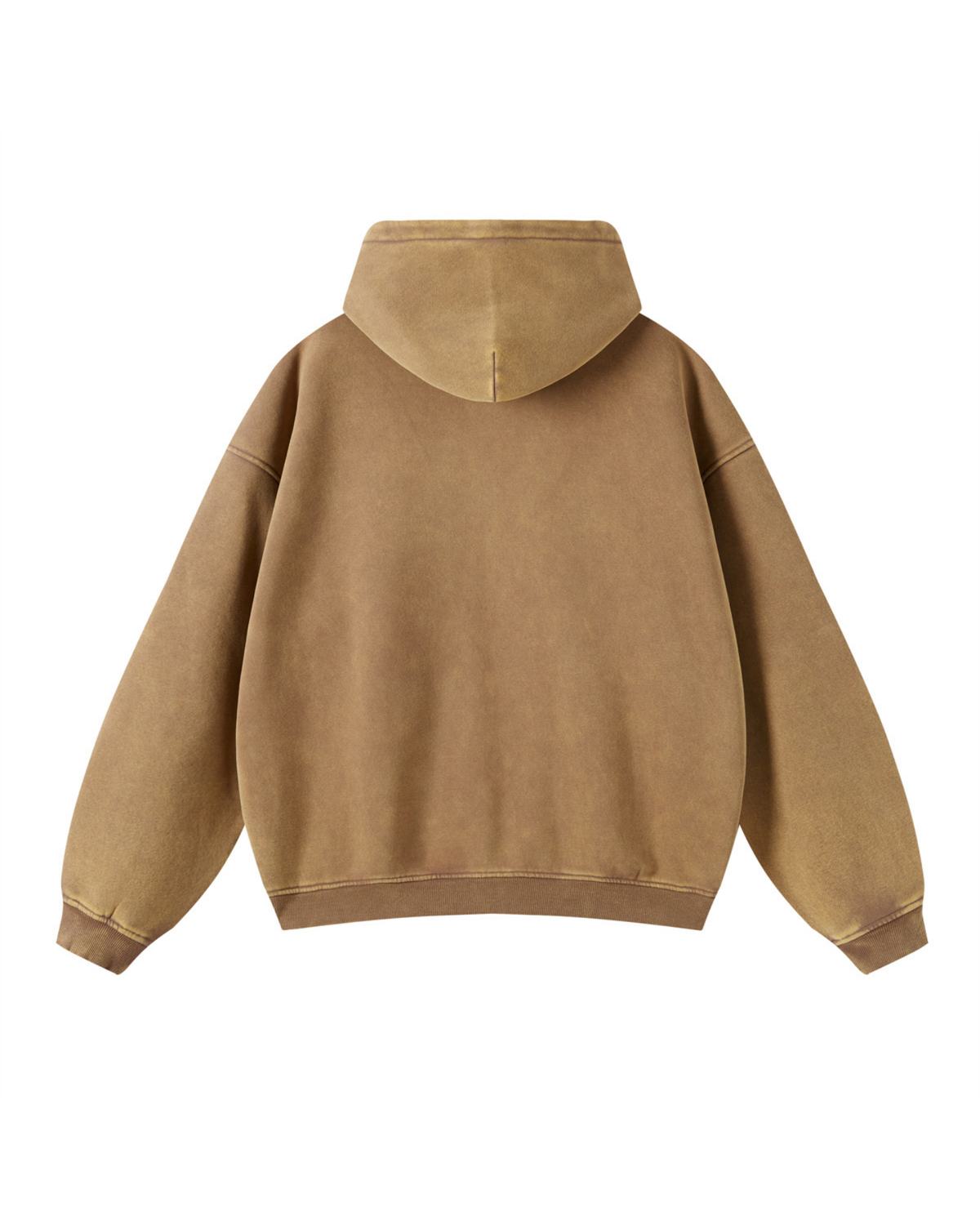 Faded Two-Way Zip Hoodie