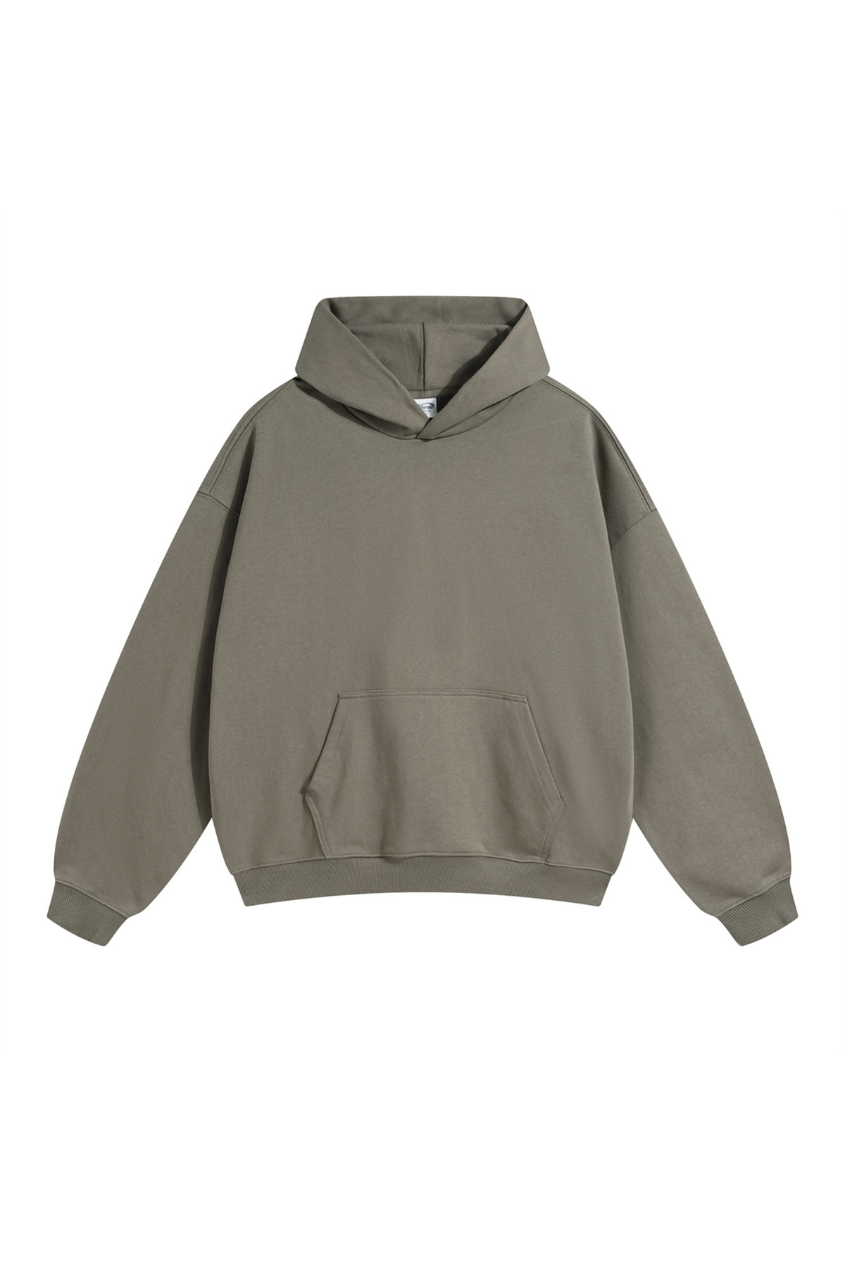 Oversized Drop-Shoulder Hoodie