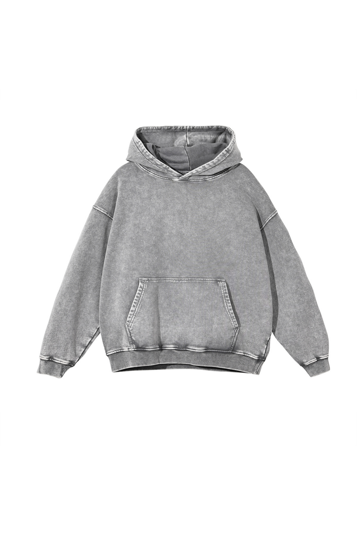 Vintage Washed Pullover Hoodie