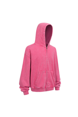 Heavyweight Vintage Washed Full-Zip Hoodie
