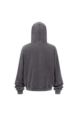 Heavyweight Vintage Washed Full-Zip Hoodie