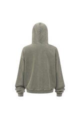 Heavyweight Vintage Washed Full-Zip Hoodie
