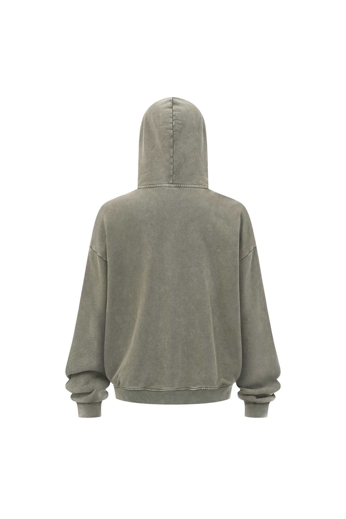 Heavyweight Vintage Washed Full-Zip Hoodie