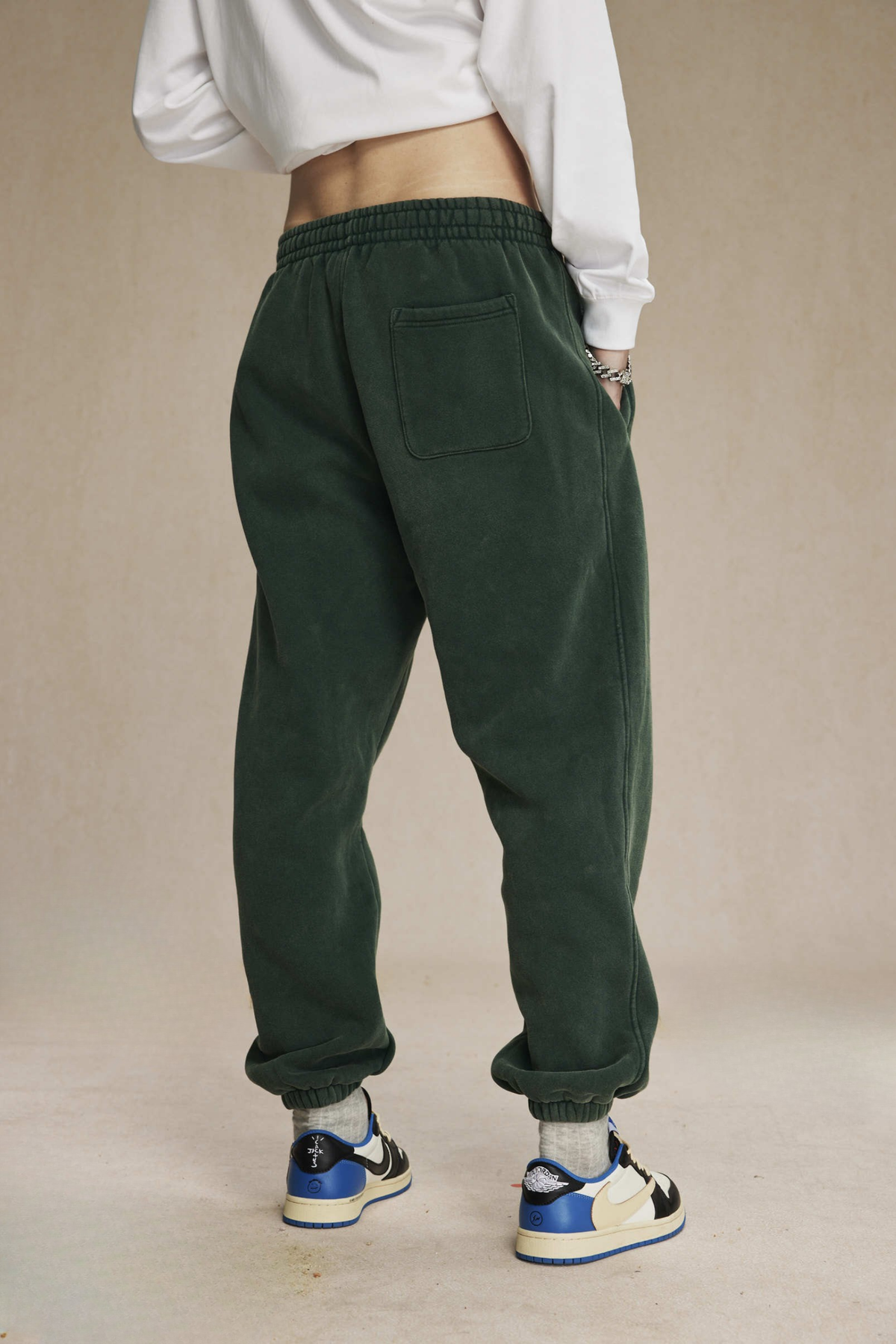 Washed Tapered Joggers