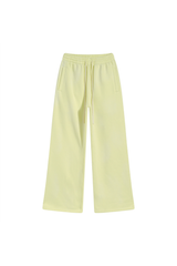 Faded Wide-Leg Joggers