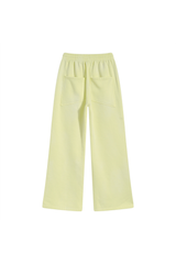 Faded Wide-Leg Joggers