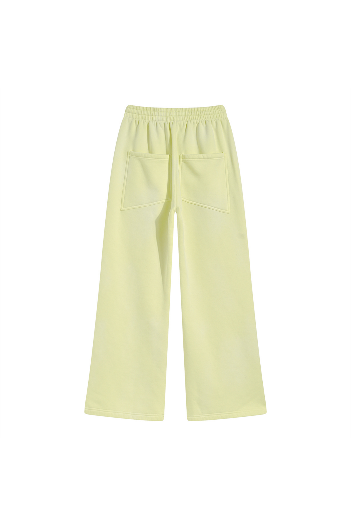 Faded Wide-Leg Joggers