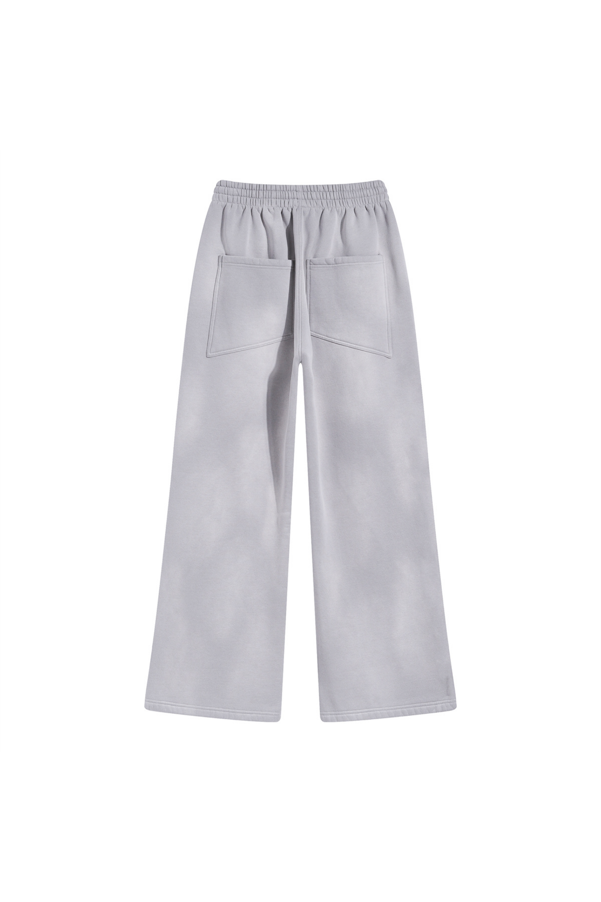 Faded Wide-Leg Joggers