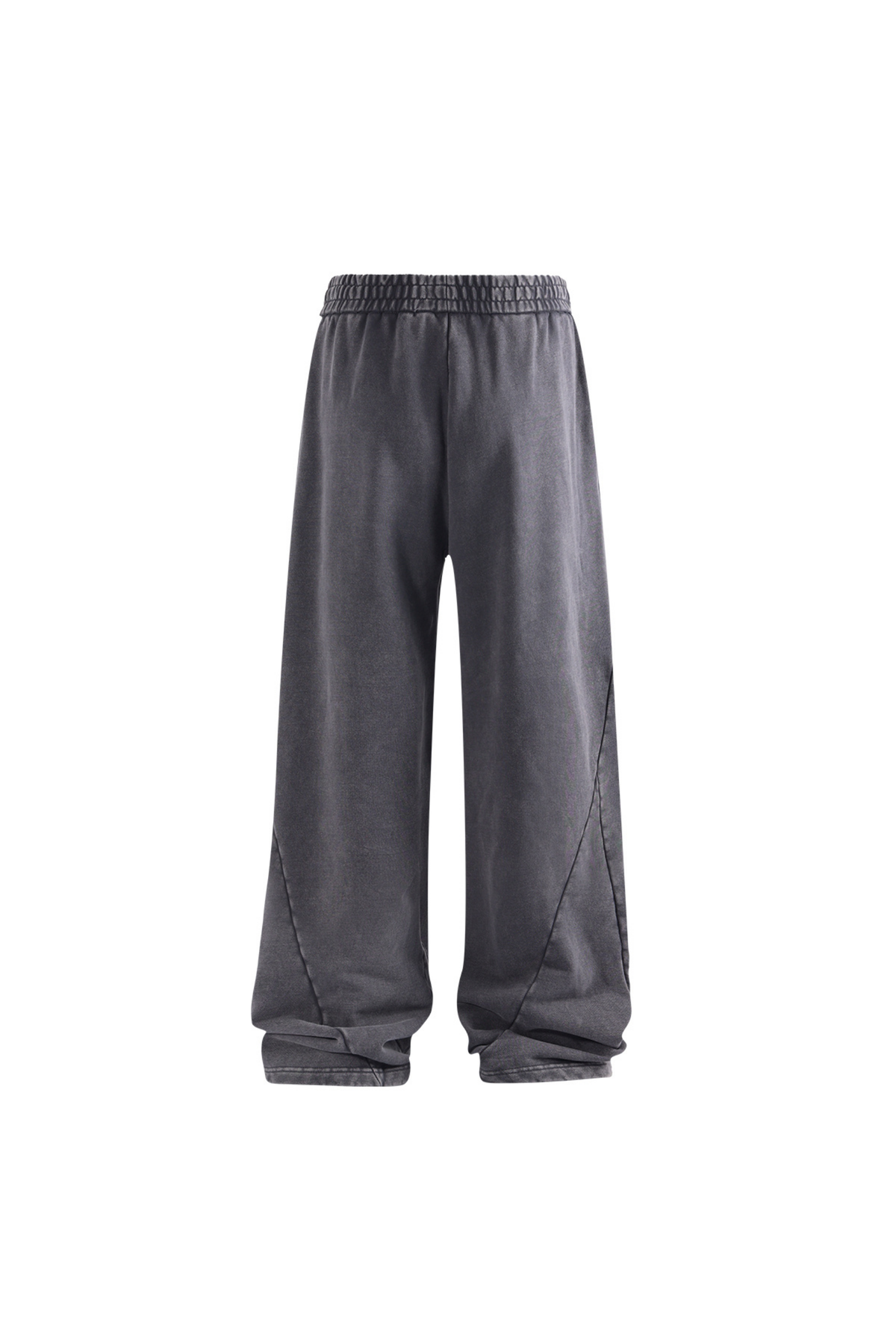 Panelled Wide-Leg Joggers