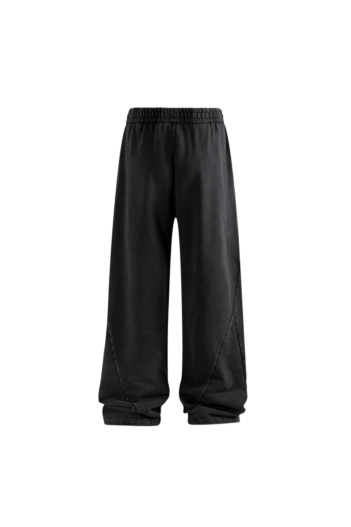 Panelled Wide-Leg Joggers