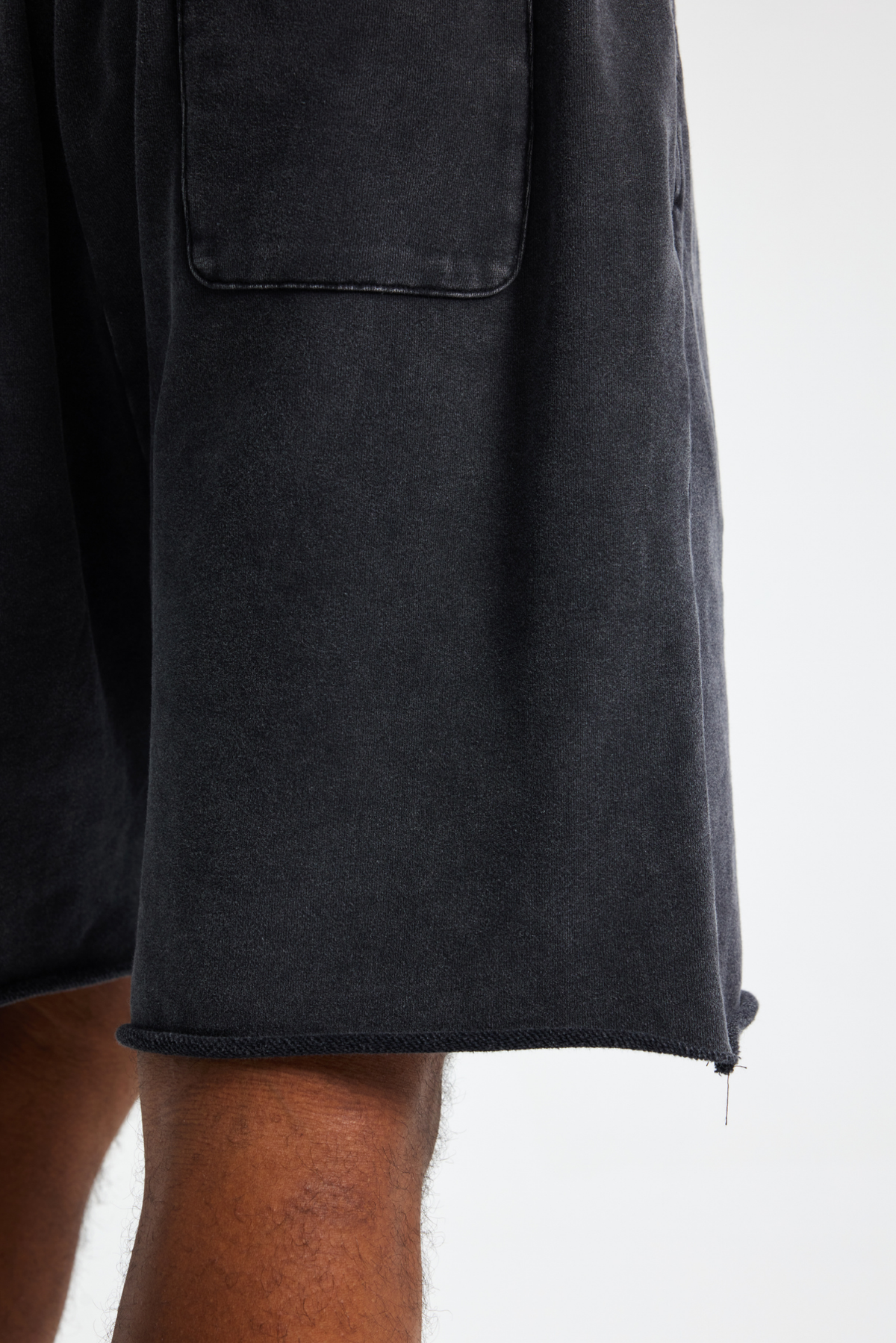 Raw-Hem Sweat Shorts