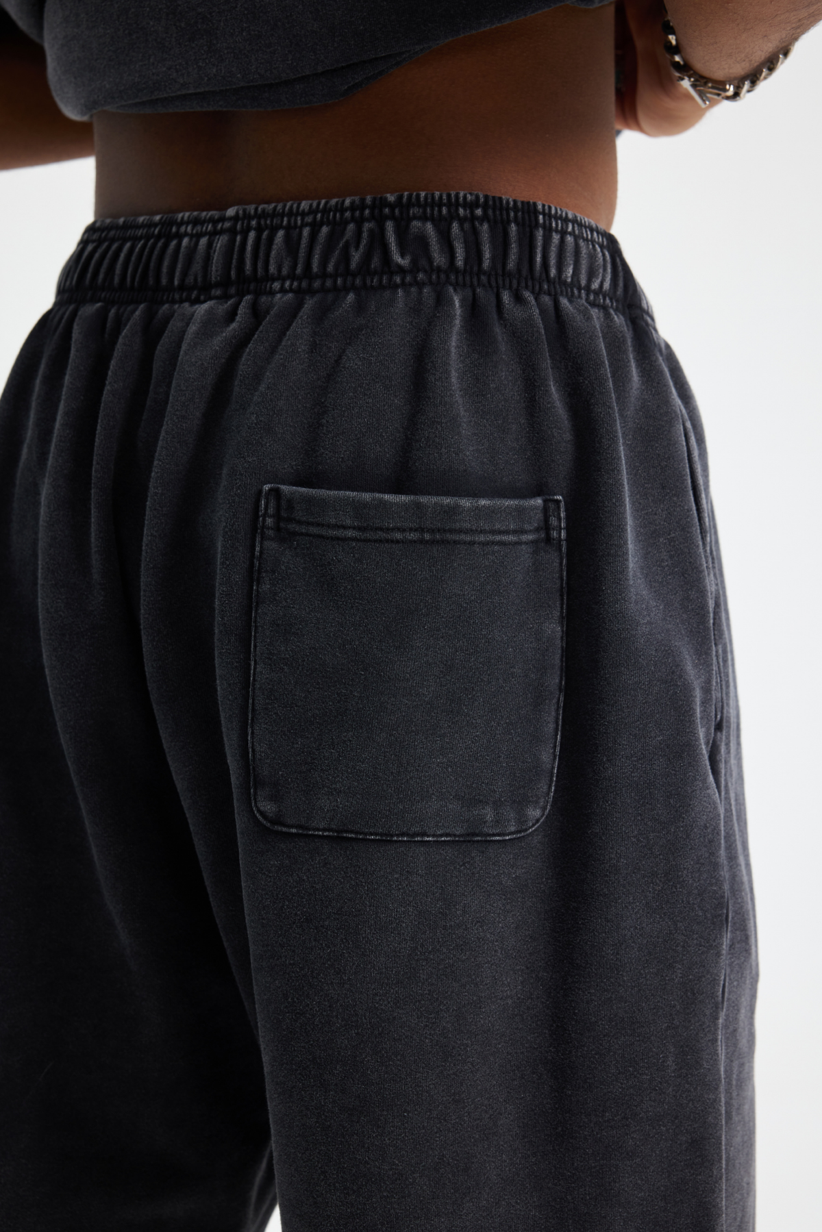 Raw-Hem Sweat Shorts