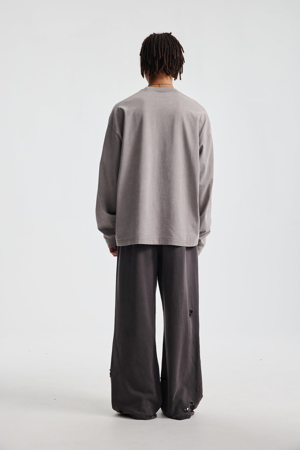 Panelled Long-Sleeve T-Shirt