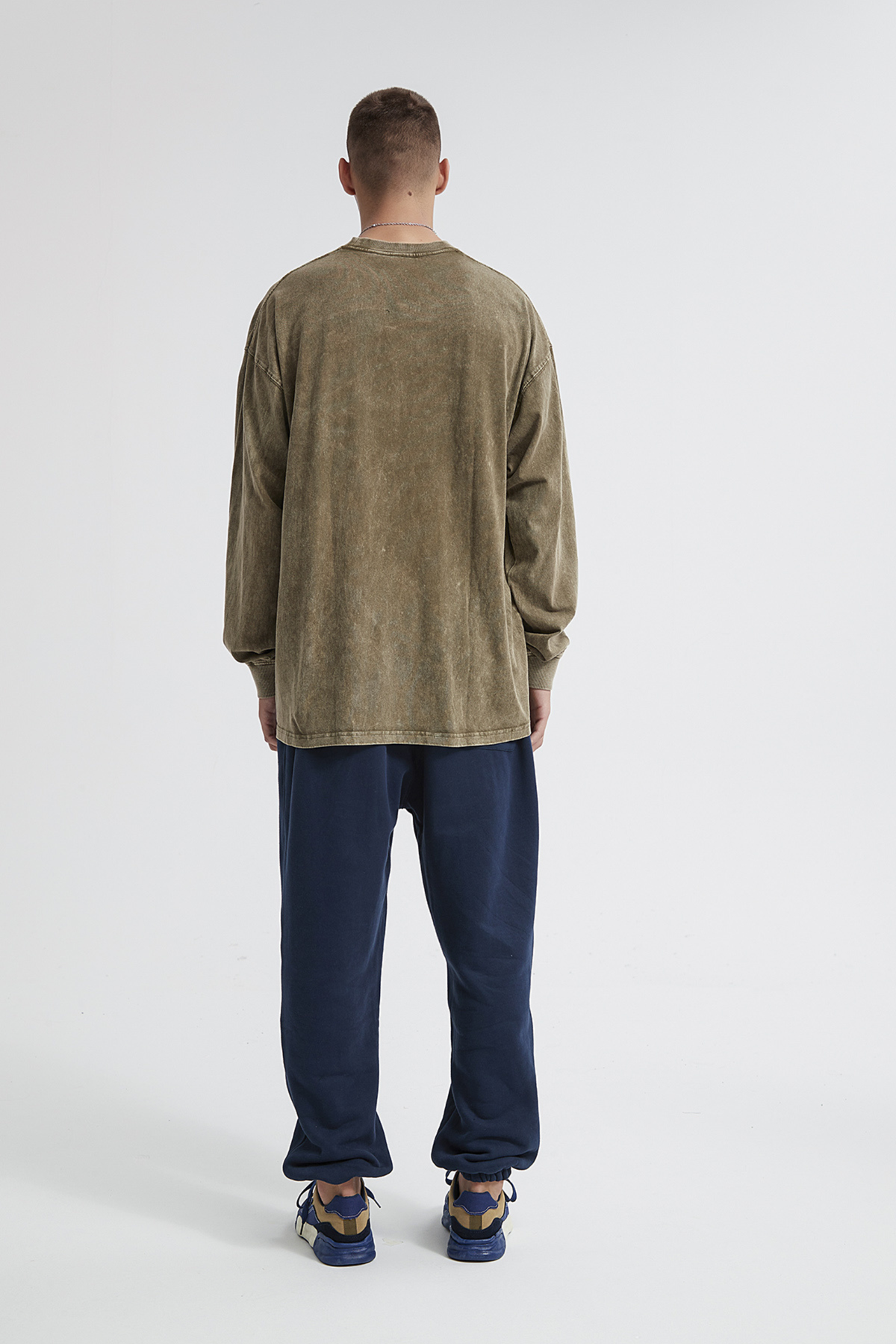 Heavyweight Washed LS T-Shirt