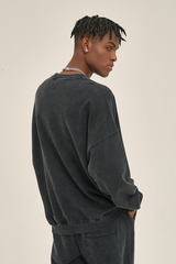 Heavyweight Crewneck Sweatshirt – detail view
