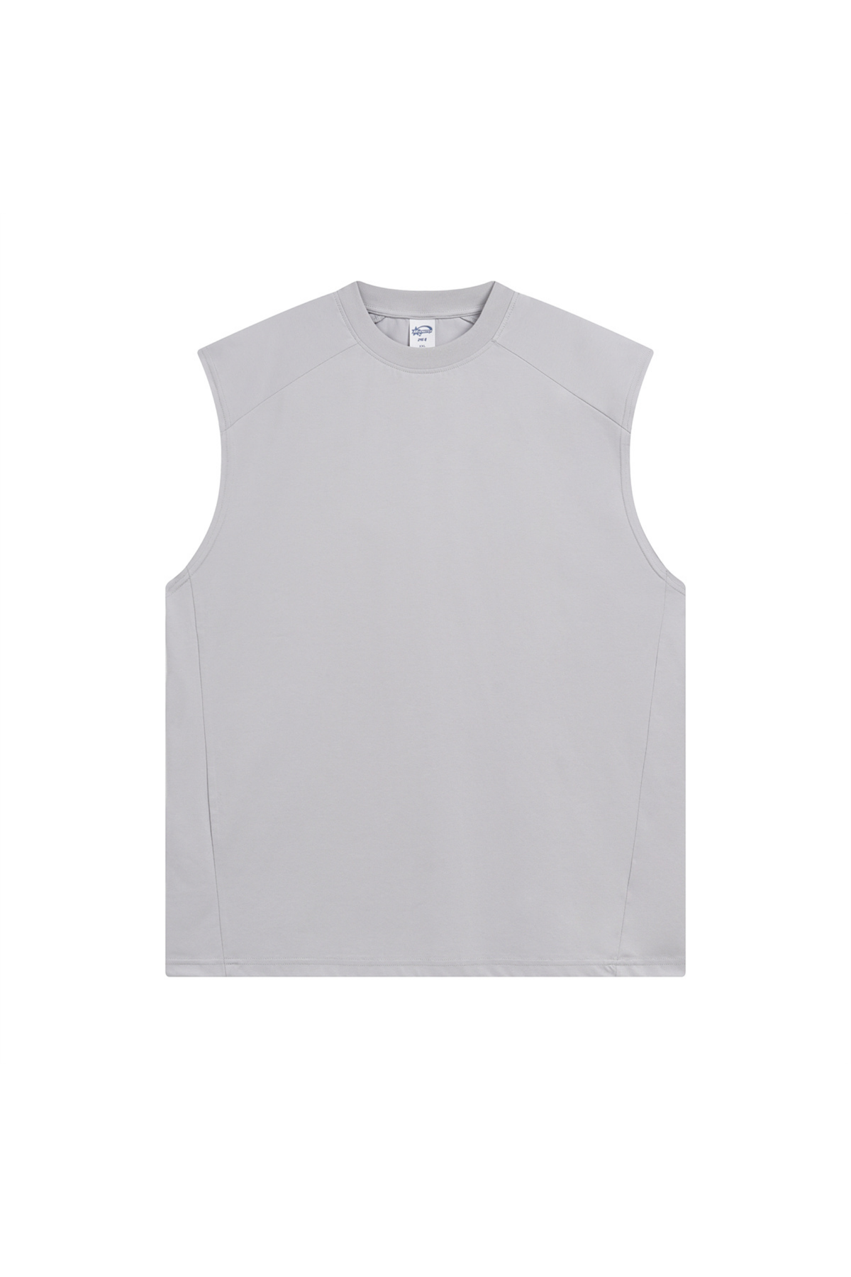 Quick Dry Raw-Edge Sleeveless T-Shirt