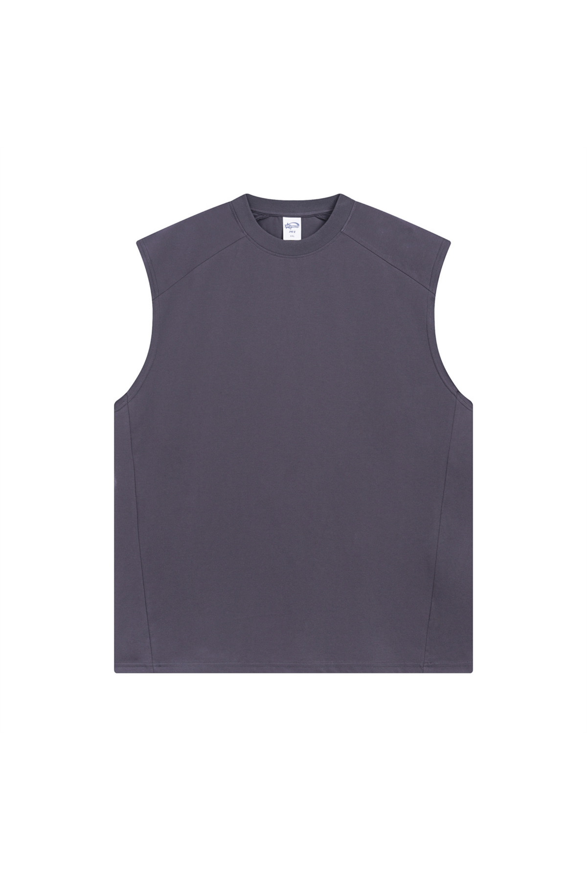 Quick Dry Raw-Edge Sleeveless T-Shirt