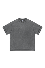 Panelled Sleeve & Hem T-Shirt