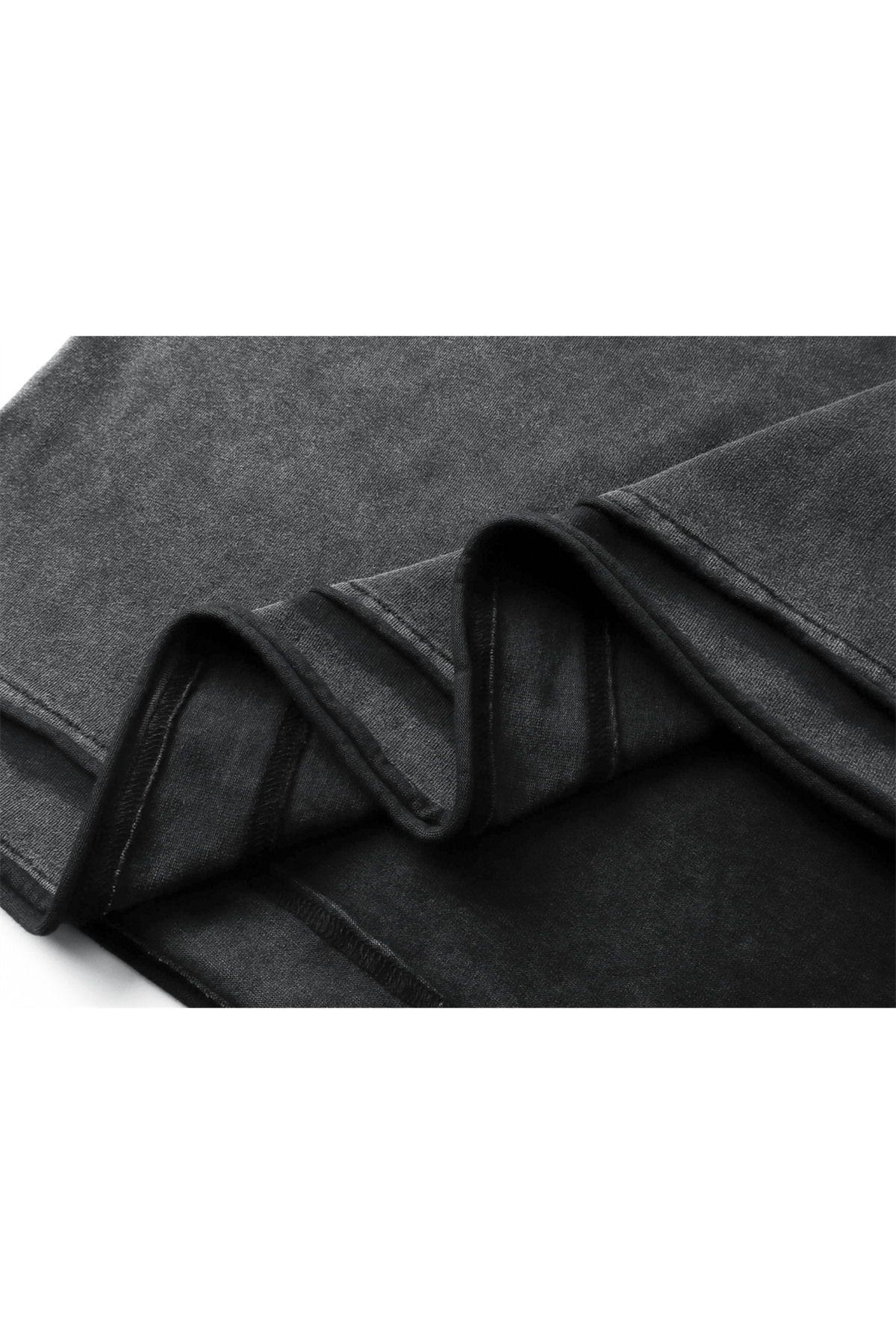 Panelled Sleeve & Hem T-Shirt