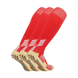3 Pack Kids Football Grip Socks With Silicon Nubs-FOURMINT