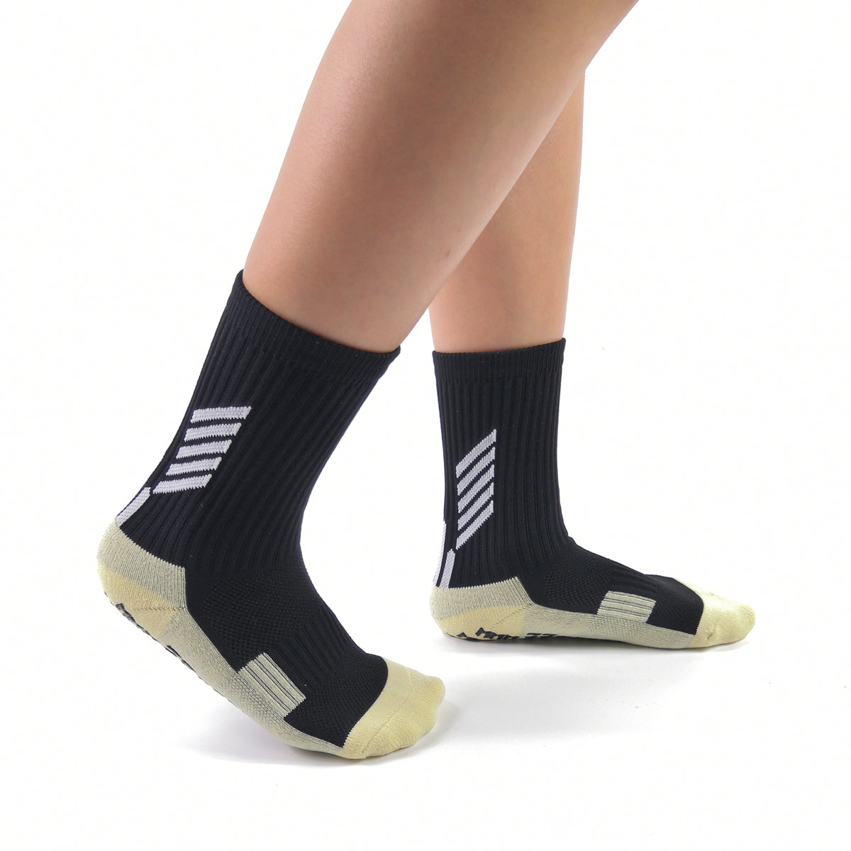 3 Pack Childrens Football Grip Socks-FOURMINT