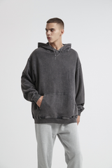 Vintage Washed Pullover Hoodie