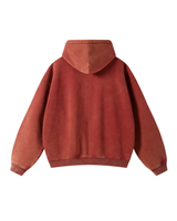 Faded Two-Way Zip Hoodie