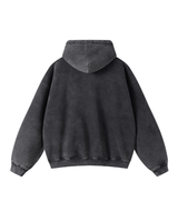Faded Two-Way Zip Hoodie
