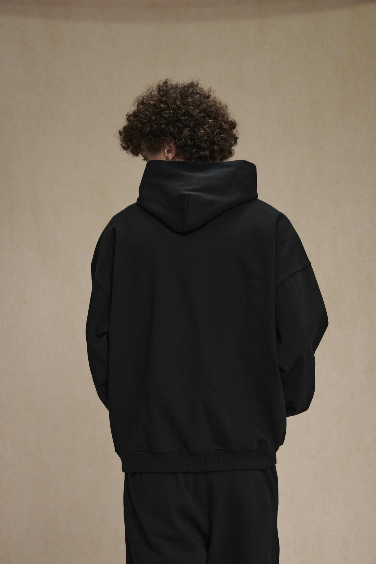 Oversized Drop-Shoulder Hoodie
