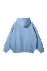 Brushed Fleece Two-Way Zip Hoodie