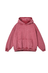 Vintage Washed Pullover Hoodie