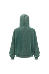 Heavyweight Vintage Washed Full-Zip Hoodie