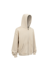Heavyweight Vintage Washed Full-Zip Hoodie