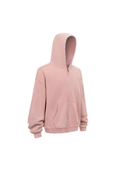 Heavyweight Vintage Washed Full-Zip Hoodie