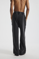 Panelled Wide-Leg Joggers