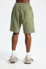 Washed Cotton Sweat Shorts