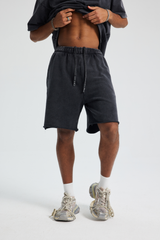 Raw-Hem Sweat Shorts