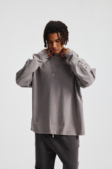 Panelled Long-Sleeve T-Shirt