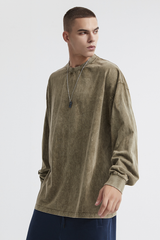 Heavyweight Washed LS T-Shirt