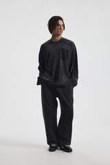 Faded Pocket Long-Sleeve T-Shirt – fit view