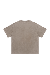 Vintage Washed Panelled T-Shirt