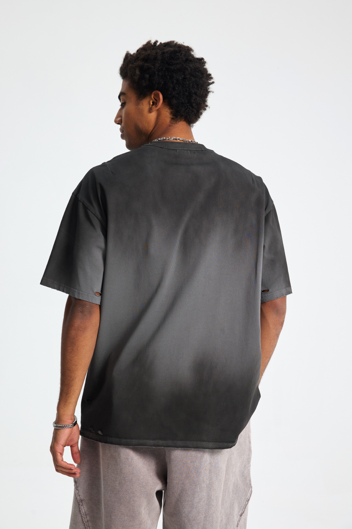 Distressed Oversized T-Shirt