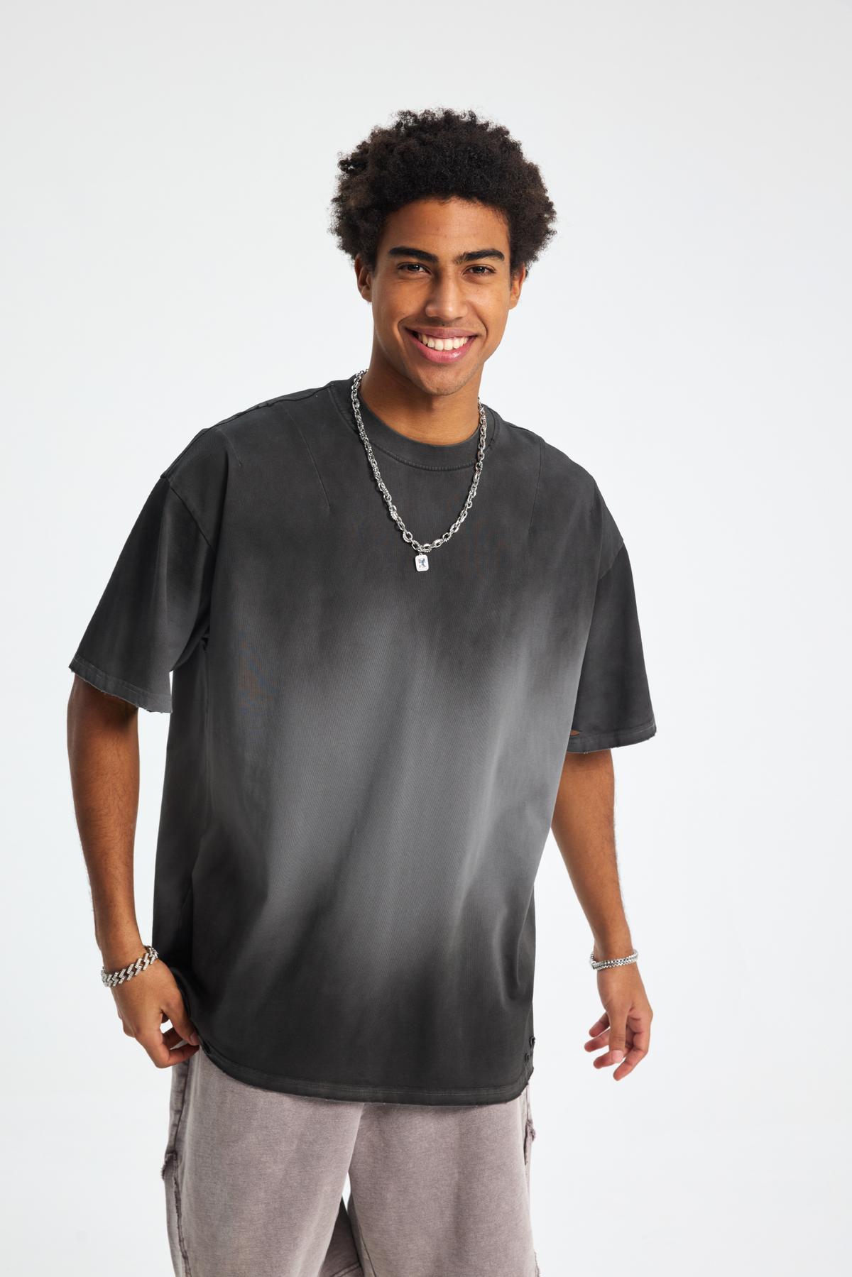 Distressed Oversized T-Shirt