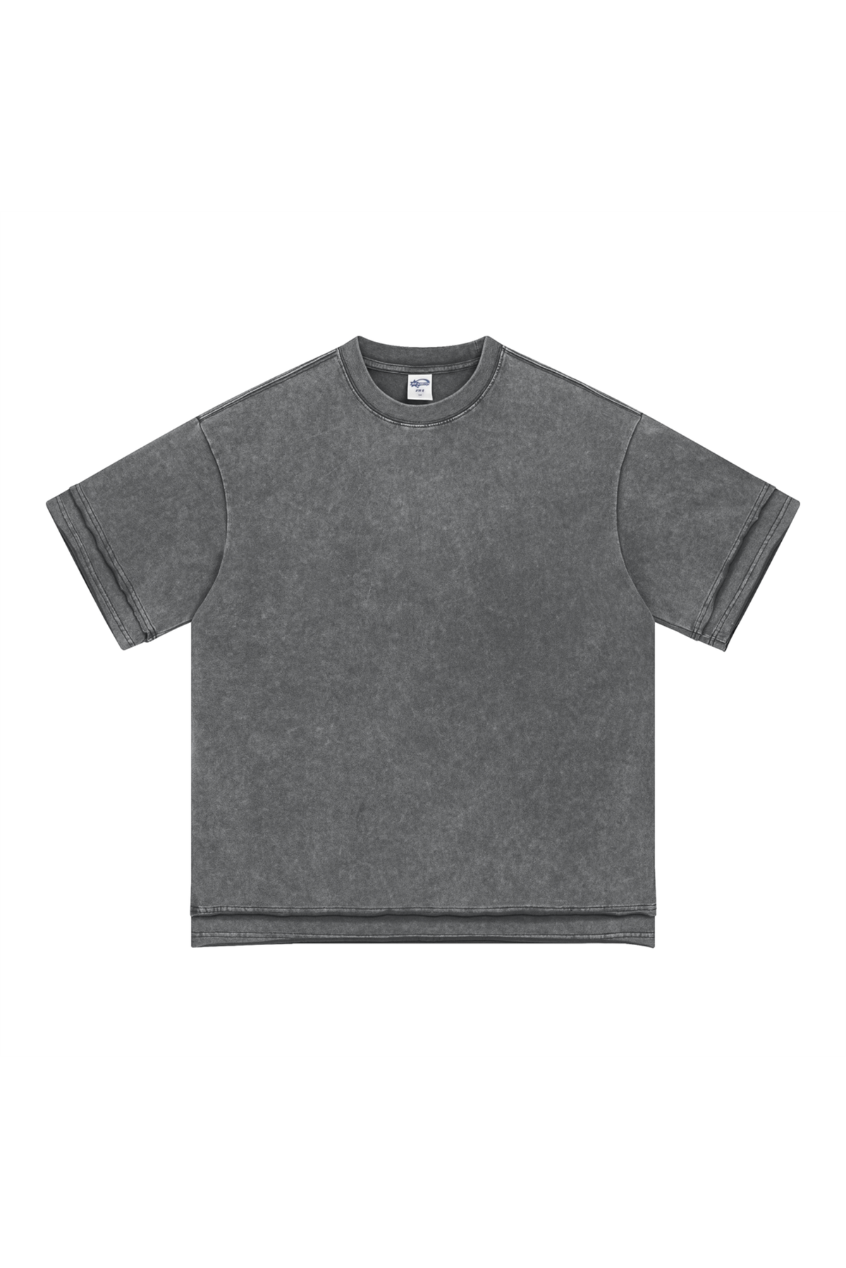Panelled Sleeve & Hem T-Shirt