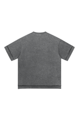 Panelled Sleeve & Hem T-Shirt