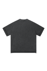 Panelled Sleeve & Hem T-Shirt