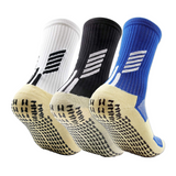 3 Pack Childrens Football Grip Socks-FOURMINT