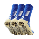 3 Pack Childrens Football Grip Socks-FOURMINT